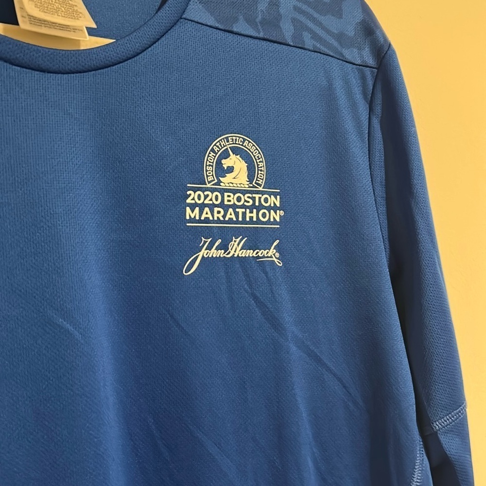 Adidas Boston Marathon Long Sleeve Jersey Shirt - Picture 4 of 5